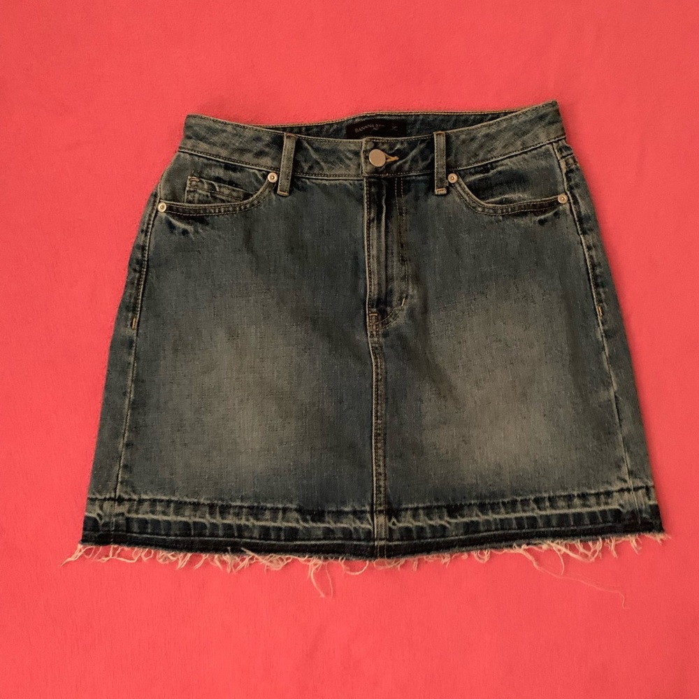 Denim skirt